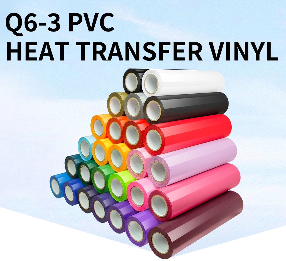 Cool Peeling Cricut DIY Craft PVC Heat Press Vinyl for Tshirt